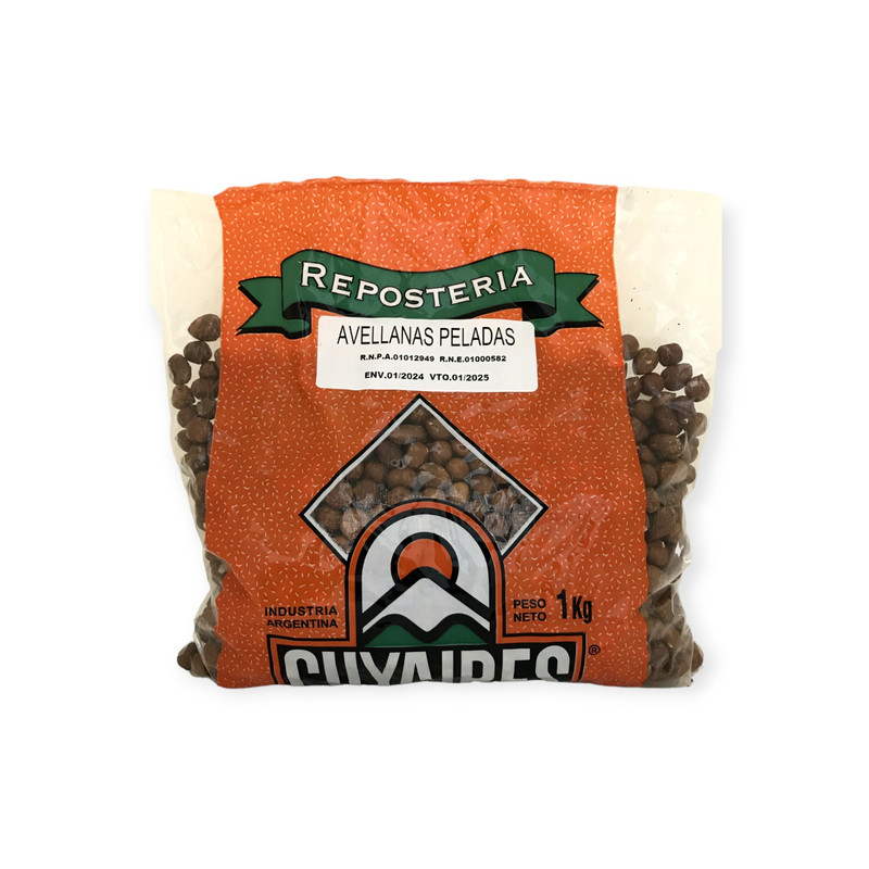 AVELLANAS PELADAS x 1 Kg