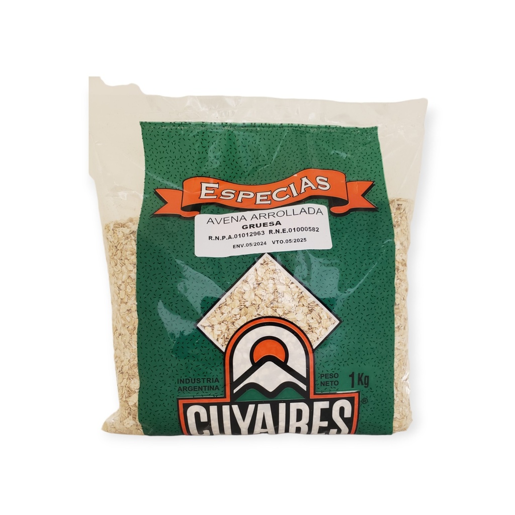 AVENA ARROLLADA GRUESA x 1 Kg