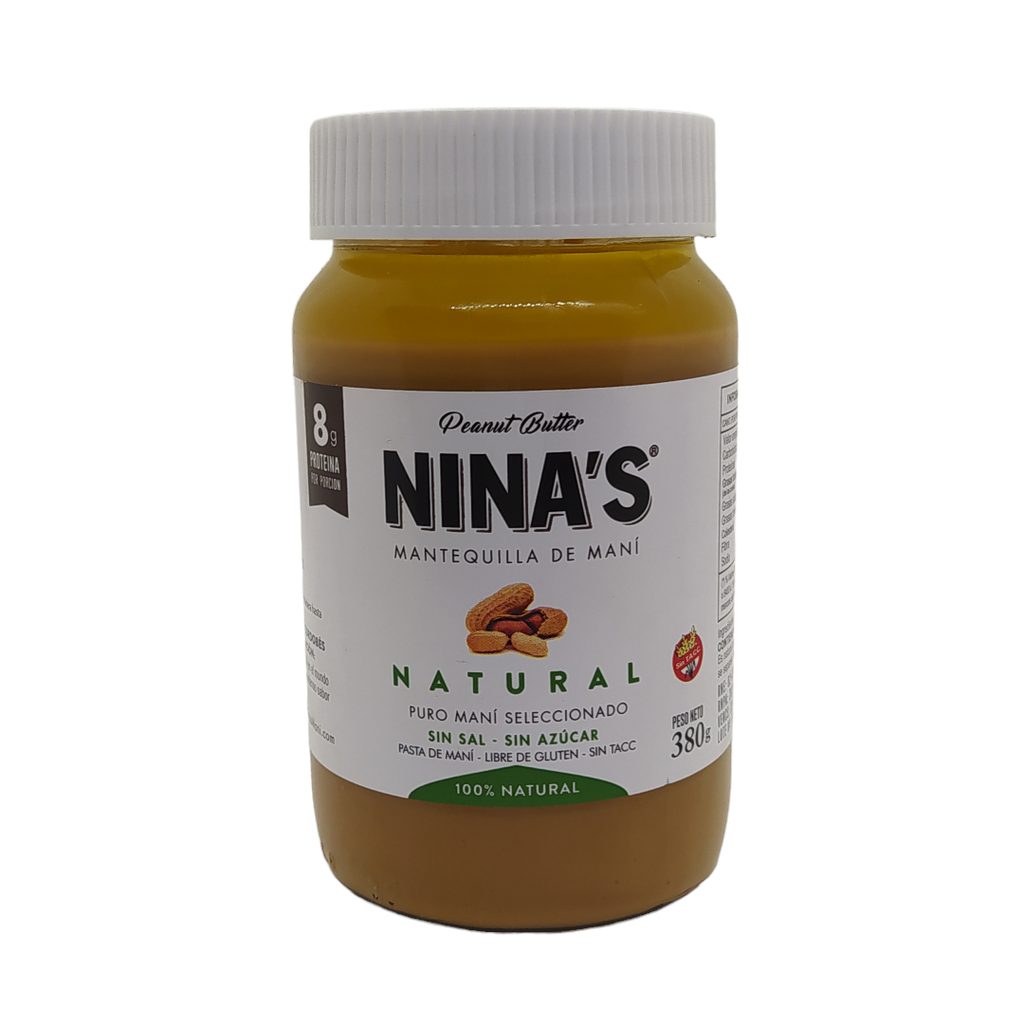 MANTEQUILLA DE MANI (NINA´S) x 380g