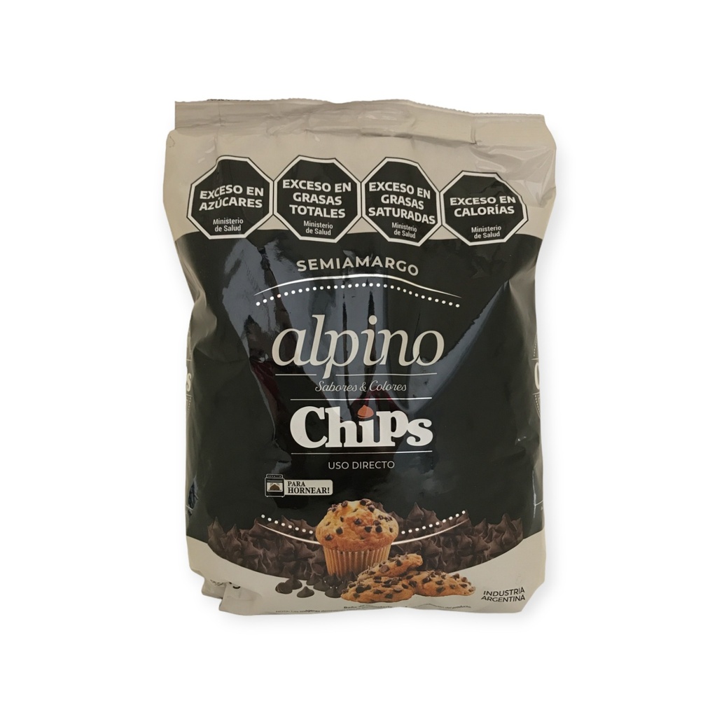 CHIPS DE CHOCOLATE SEMI AMARGO x 1 Kg