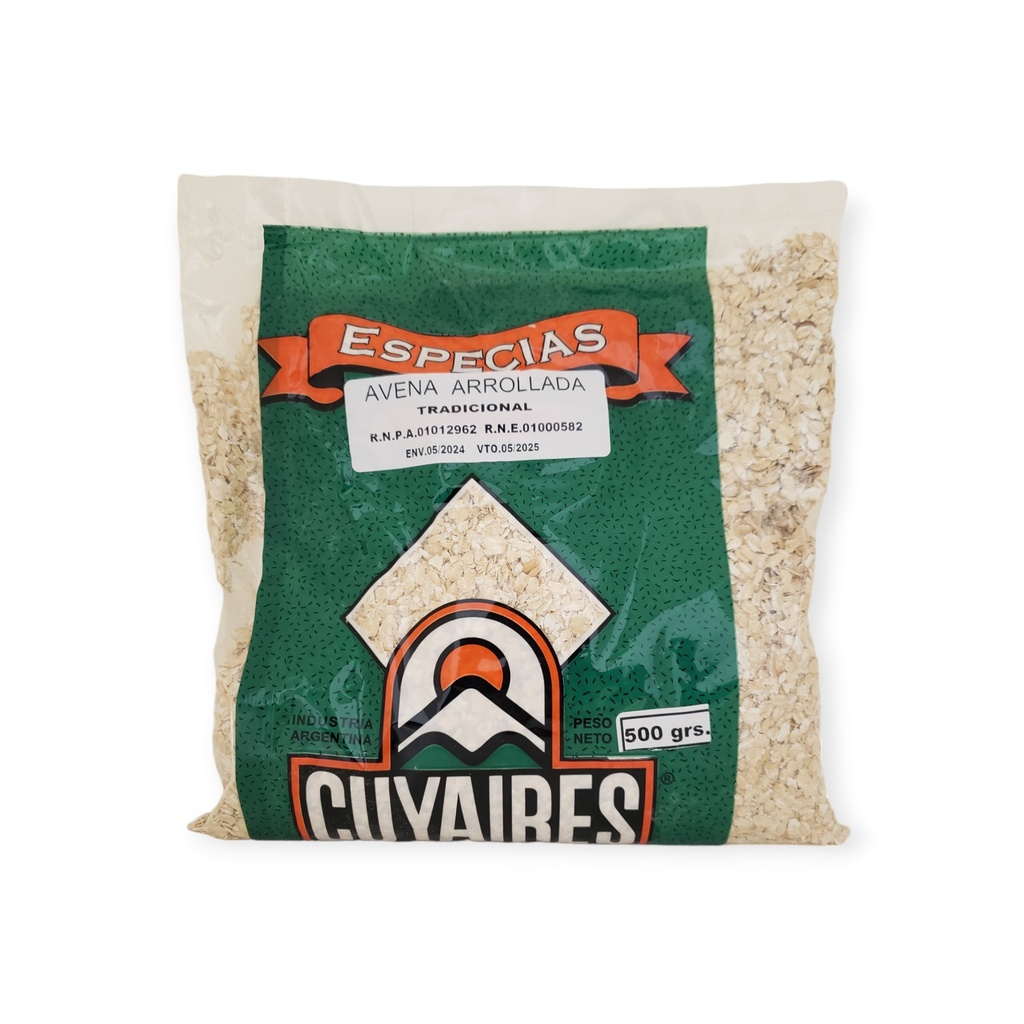 AVENA ARROLLADA TRADICIONAL - MEDIANA x 500g