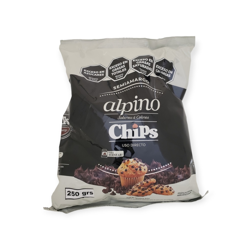 CHIPS DE CHOCOLATE NEGRO x 250g