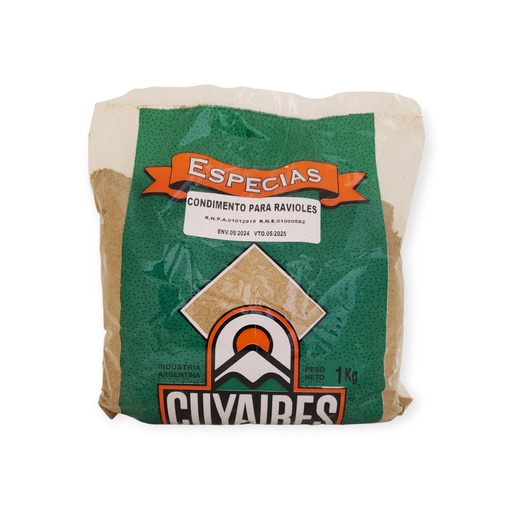 [25185] CONDIMENTO PARA RAVIOLES x 1 Kg