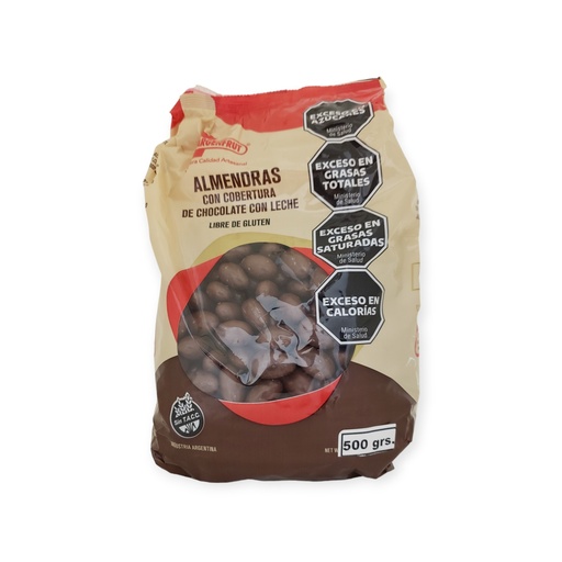 [54109] ALMENDRAS CON CHOCO LECHE x 500g