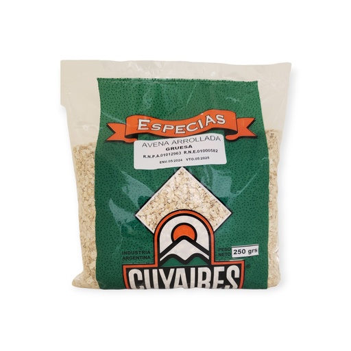 [52111] AVENA ARROLLADA TRADICIONAL - GRUESA x 250g