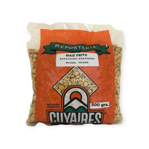 [32109] MAIZ FRITO TOSTADO Y SALADO x 500g